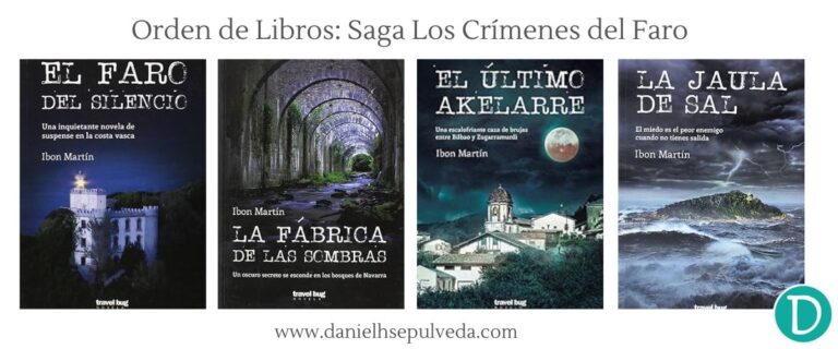 Orden libros saga los crimenes del faro ibon martin - Saga leire altuna