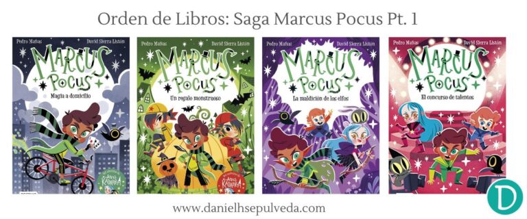 Orden libros saga marcus pocus pedro mañas