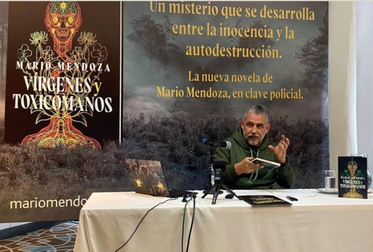 Virgenes y toxicomanos mario mendoza banner 2