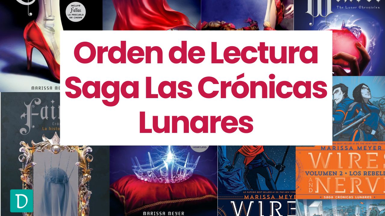 Orden de Lectura Saga las cronicas lunares libros de marissa meyer