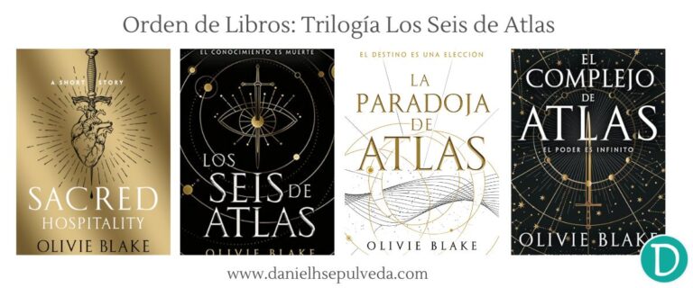 Orden libros saga los seis de atlas olivie blake