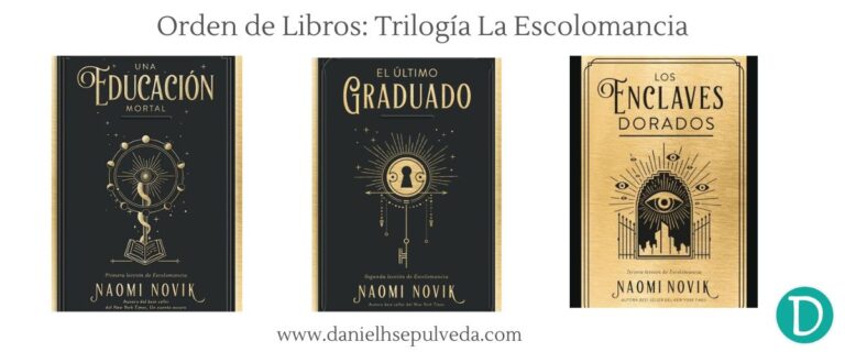 orden libros saga trilogia la escolomancia naomi novik