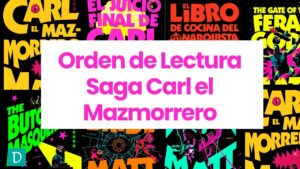 Orden de Lectura libros saga carl el mazmorrero matt dinniman
