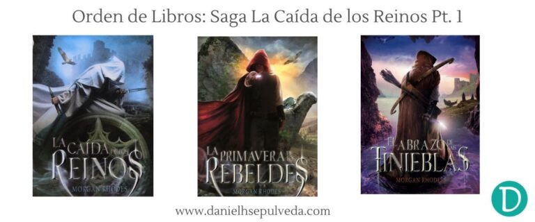 Orden de libros saga la caida de los reinos morgan rhodes