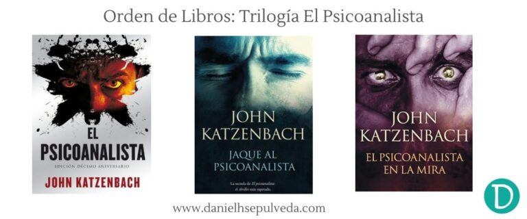 Orden libros trilogia el psicoanalista john katzenbach