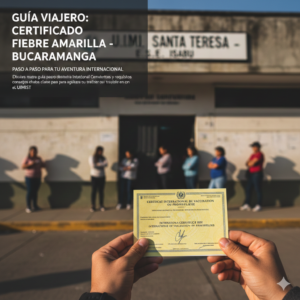Como obtener el certificado internacional de vacunacion contra la fiebre amarilla en bucaramanga