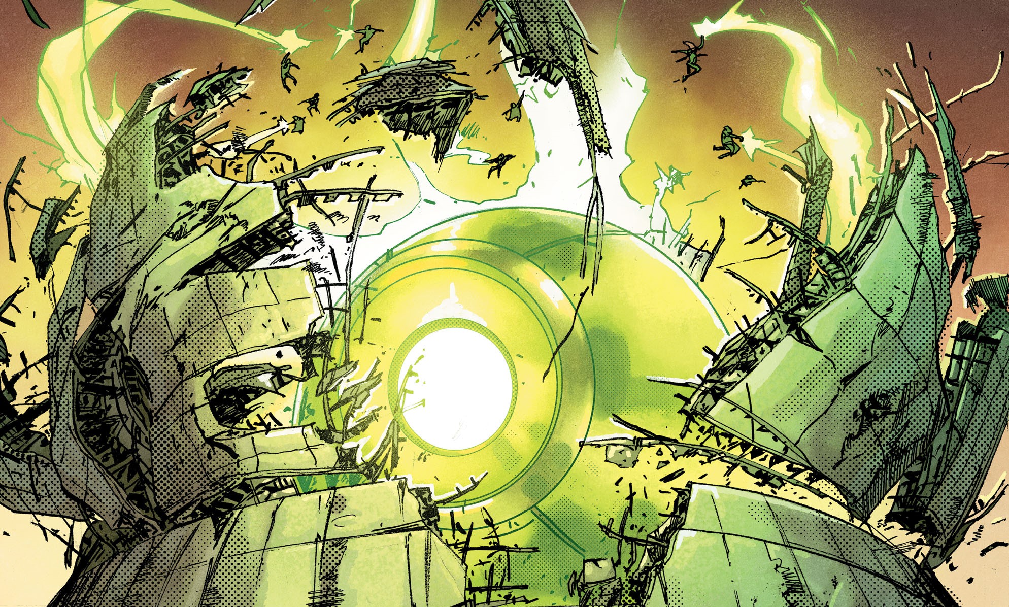 Linterna Verde Tierra Uno Vol 1 Banner 2