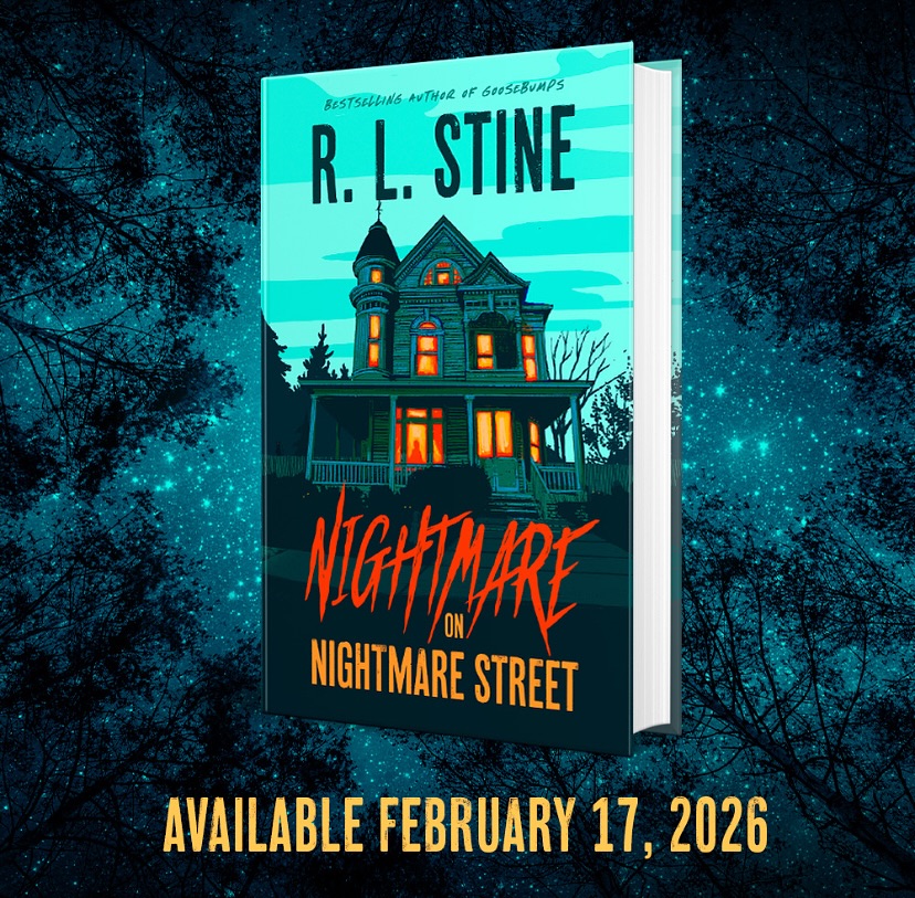 Nightmare on nightmare street rl stine banner 1