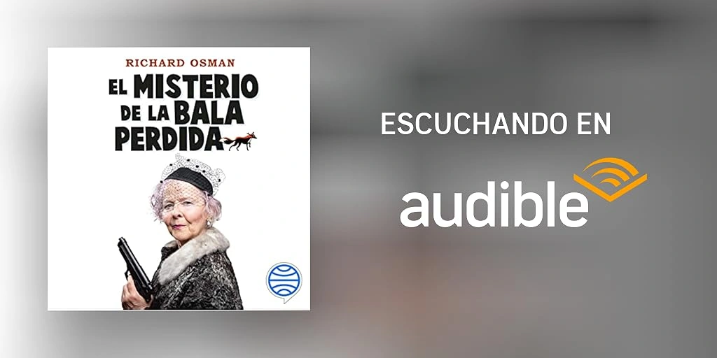 El Misterio de la bala perdida Richard Osman banner 1