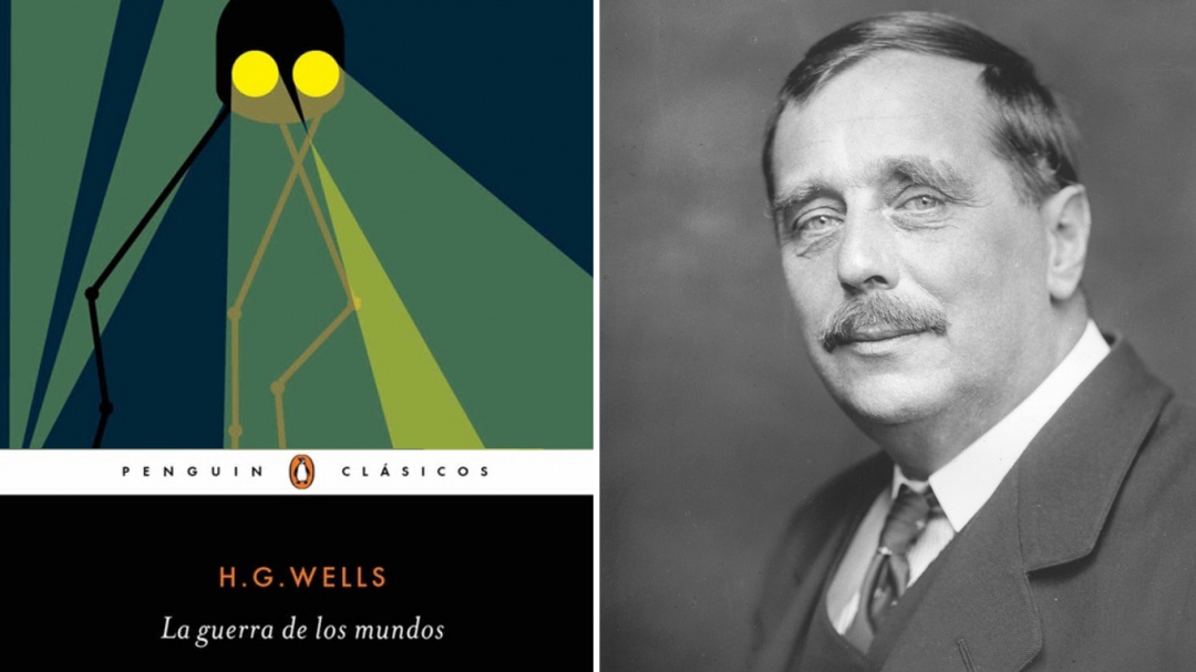 La guerra de los mundos HG Wells banner 1