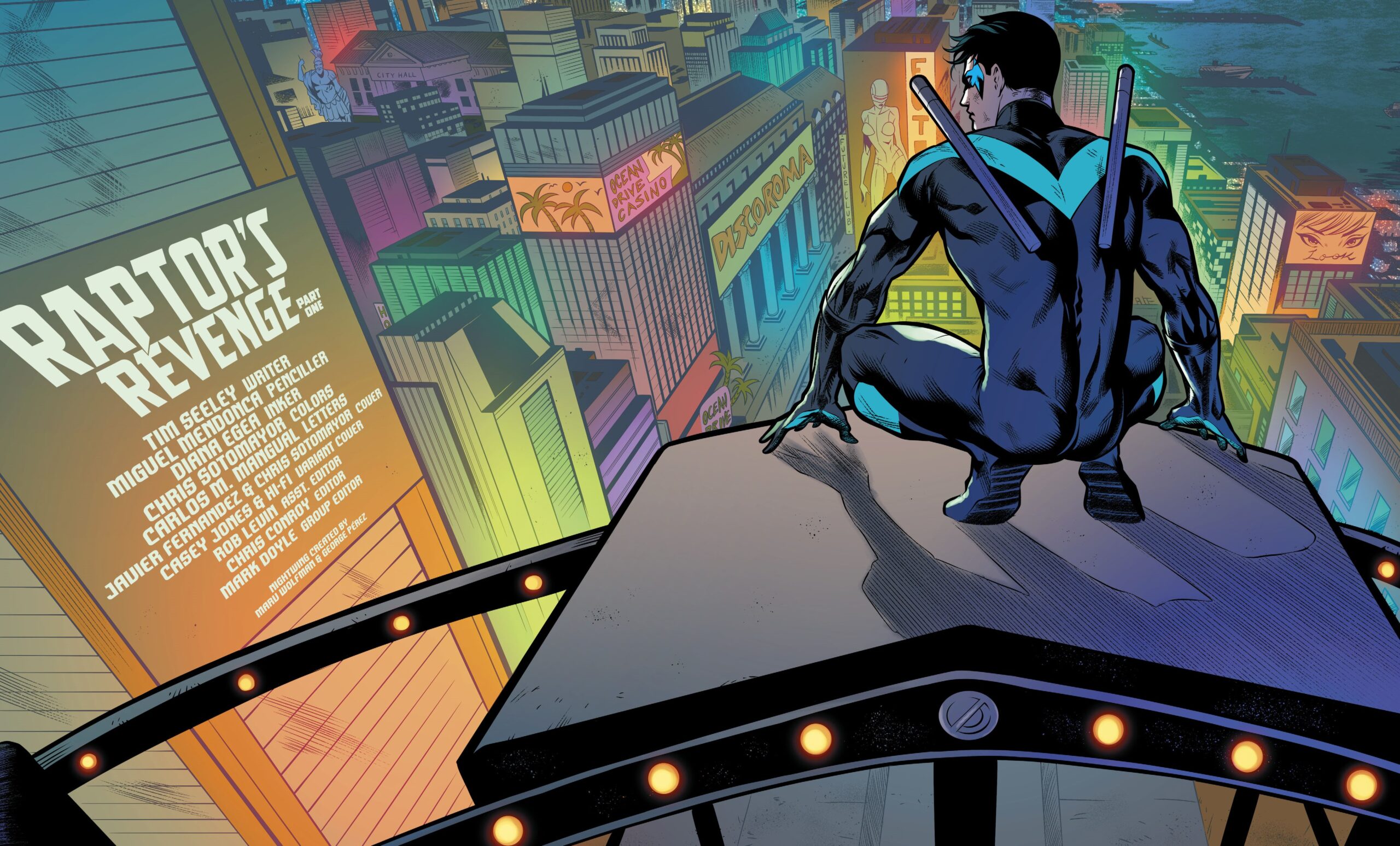 Nightwing vol 5 raptors revenge banner 1