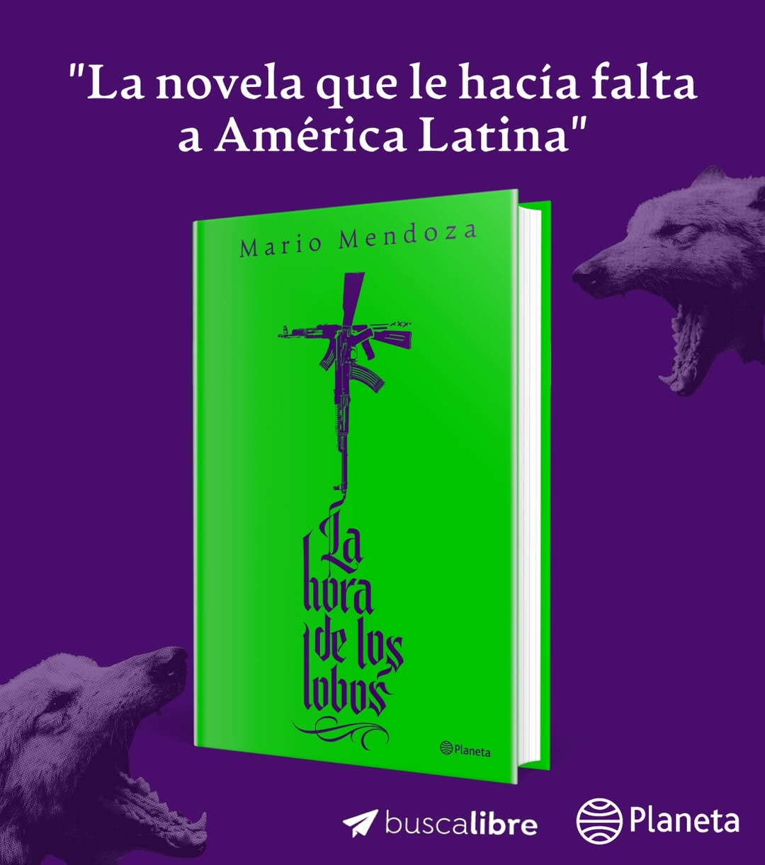 La hora de los lobos mario mendoza banner 2